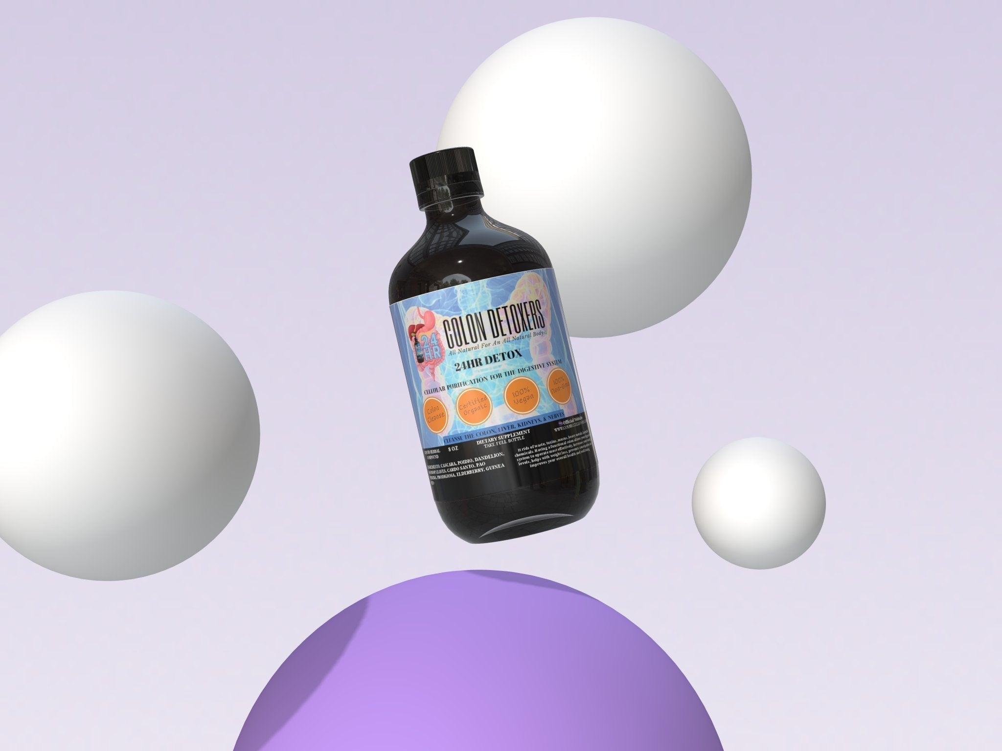 24hr Detox (Colon, Liver, Kidney, & Nerve) Cleanser - CCell Solutions Academy