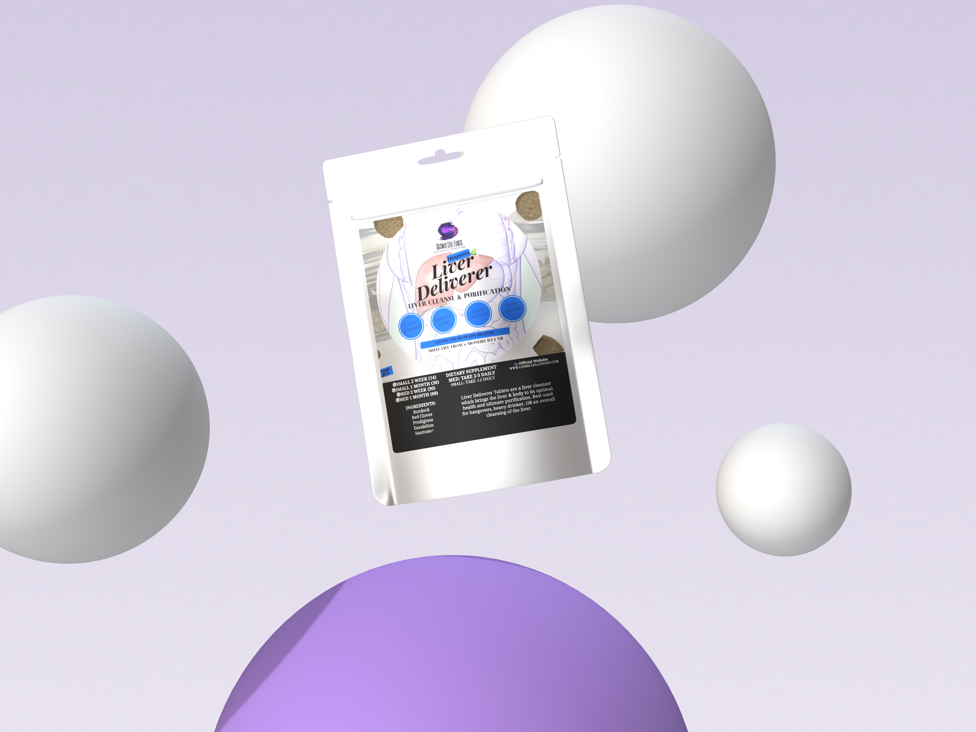 Liver Deliverer Tablets- Liver Cleanse, Best For Heavy Drinkers & Liver Impairment