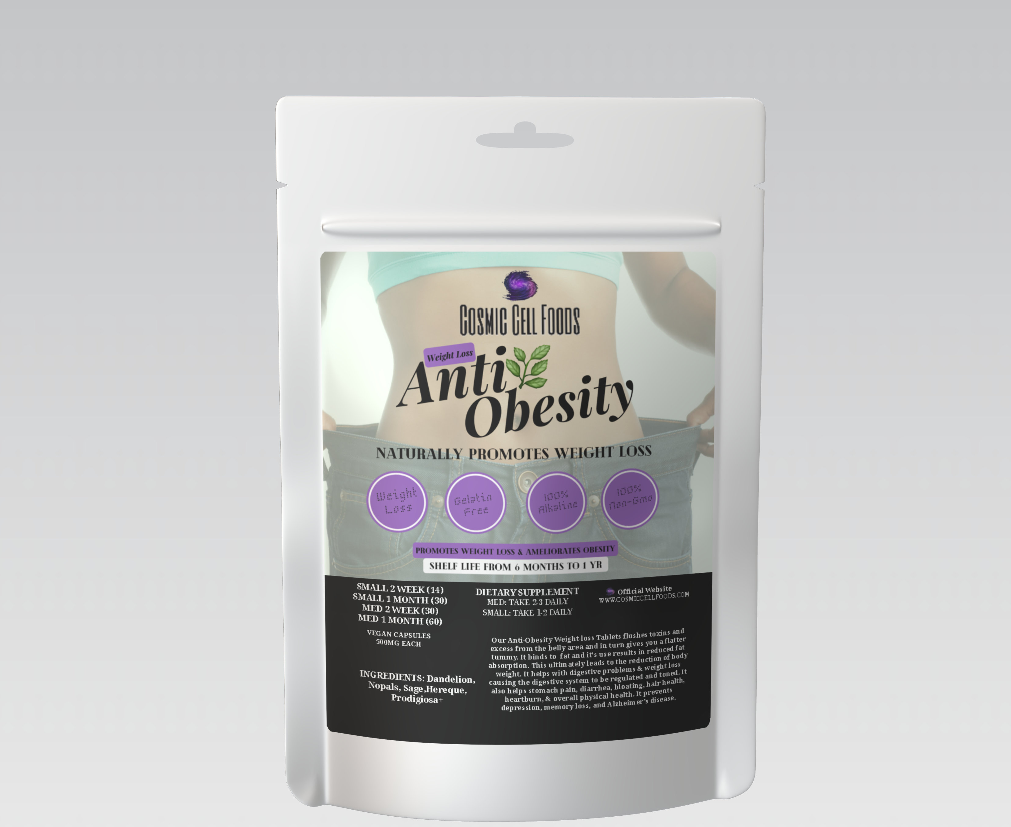 Anti-Obesity Weight Loss Capsules | Natural Weight Loss | No Side Effects | Burn Fat Fast