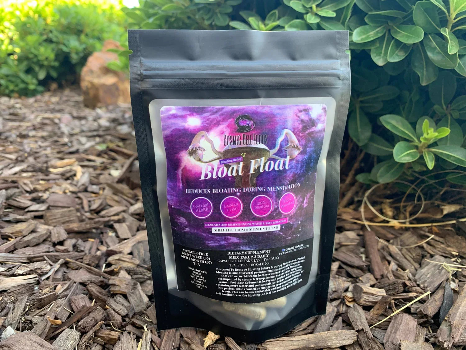 BLOAT FLOAT - DESIGNED TO REMOVE BLOATING BEFORE & DURING MENSTRATION - ALKALINE FEMININE HEAVEN