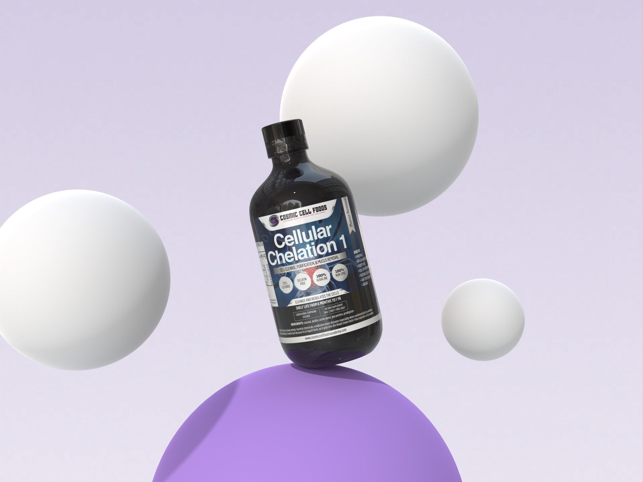 CELLULAR CHELATION 1 - CELLULAR DETOX & REPAIR | MUCUS & HEAVY METAL REMOVAL - The Cosmic Chef