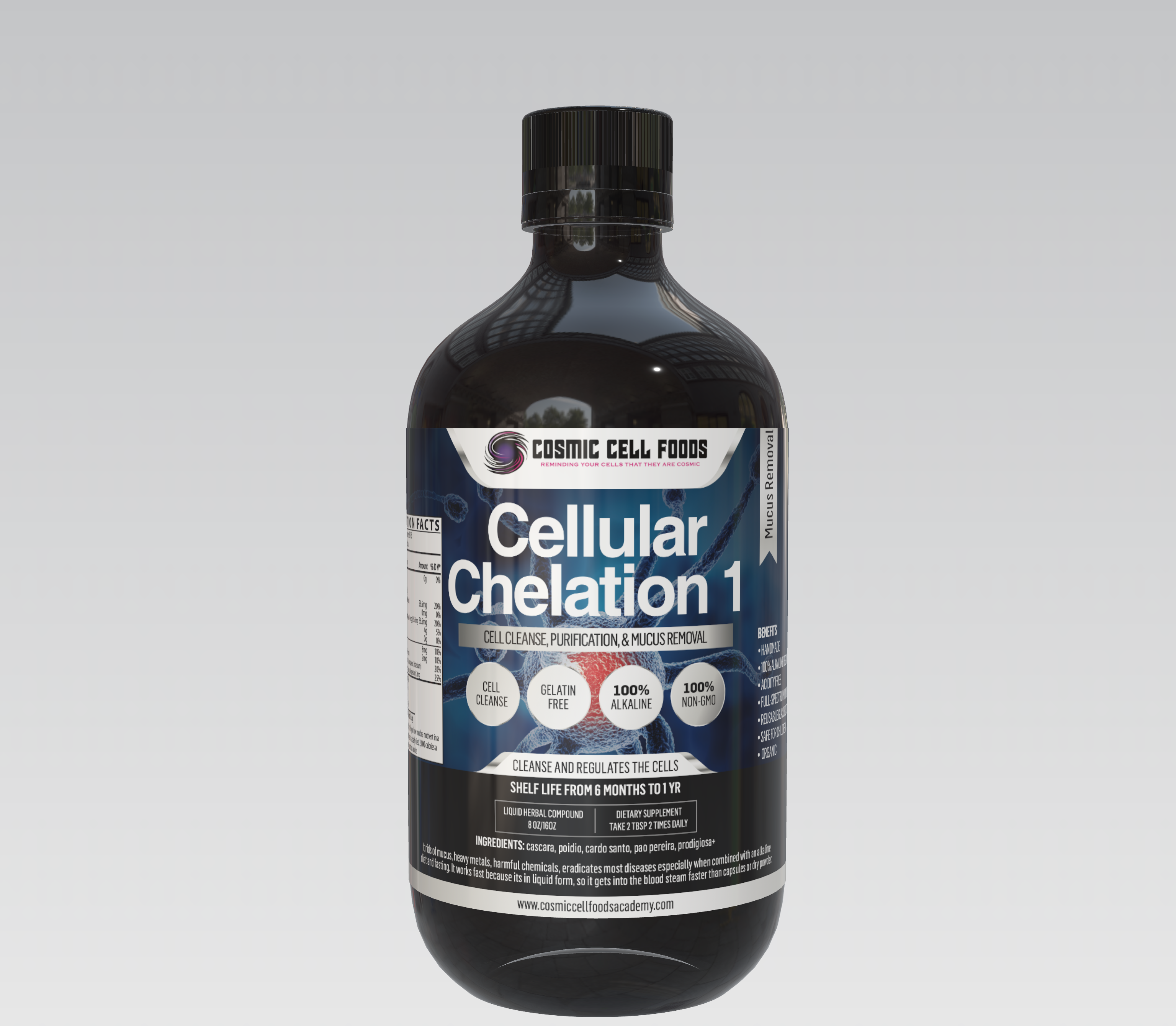 [HOLIDAY SPECIAL] CELLULAR CHELATION 1 - CELLULAR DETOX & REPAIR | MUCUS & HEAVY METAL REMOVAL