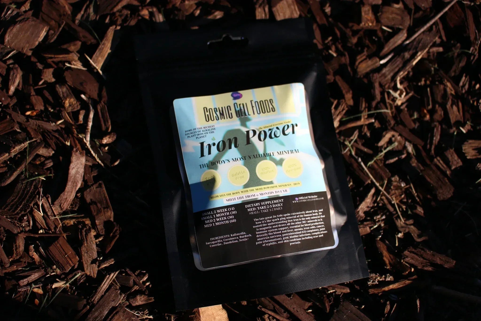 [HOLIDAY DEALS 90% OFF] IRON POWER BUNDLE - FAST ACTING ENERGY & BLOOD PURIFICATION - The Cosmic Chef