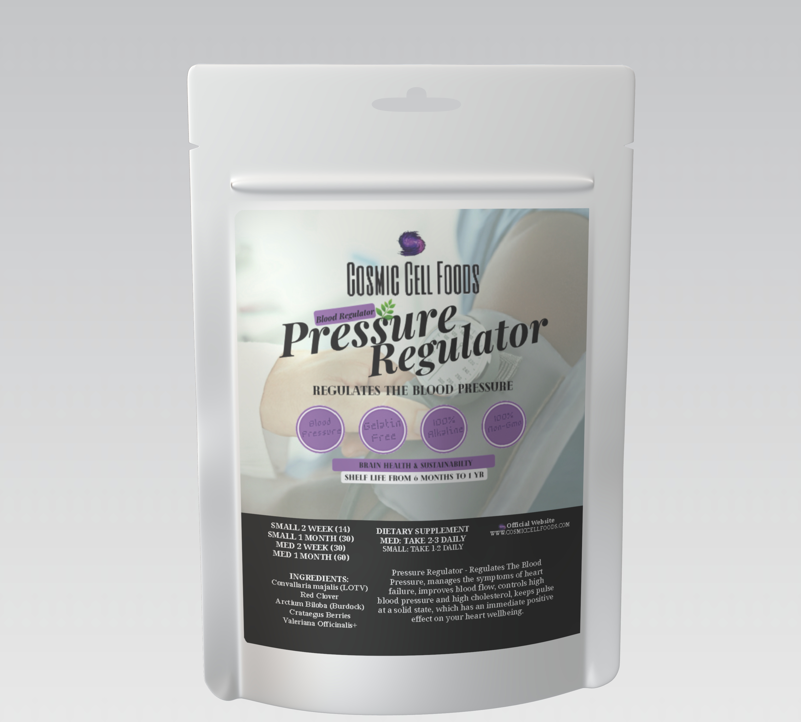Blood Pressure Regulator Herbal Tablets - Regulates High Blood Pressure
