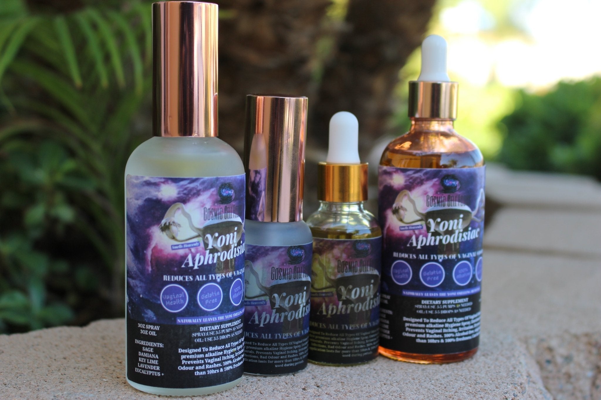 Yoni Aphrodisiac - Reduces All Types Of Vaginal Odors - The Cosmic Chef